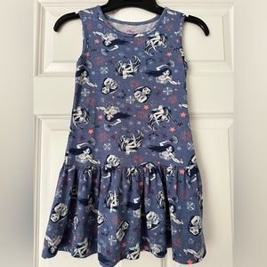 Disney Princess Girls Purple Sleeveless Dress size 6-6x
